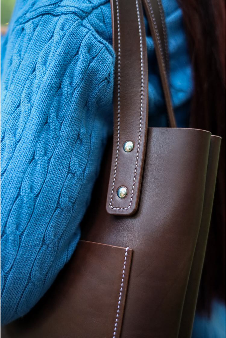 The Aria - Hand Stitched Tote