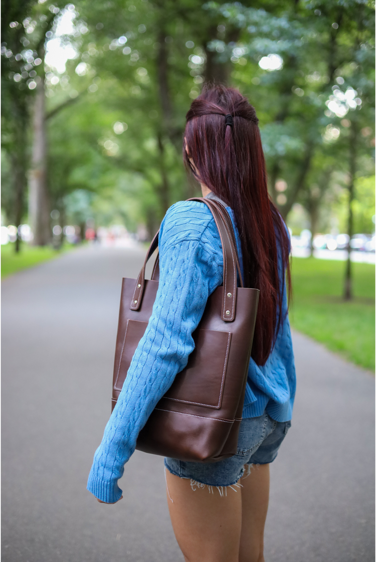 The Aria - Hand Stitched Tote