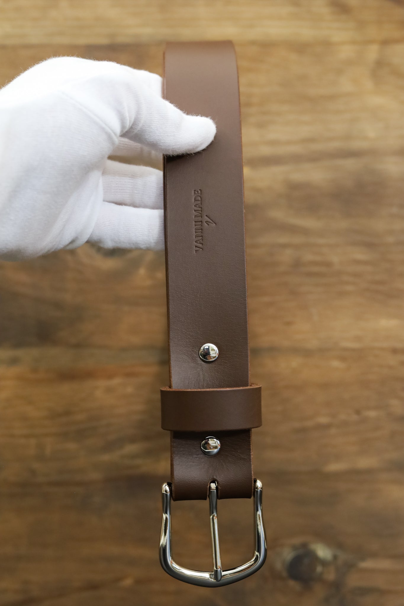 Gentlemen’s Belt - Nickel Plated