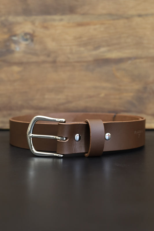 Gentlemen’s Belt - Nickel Plated