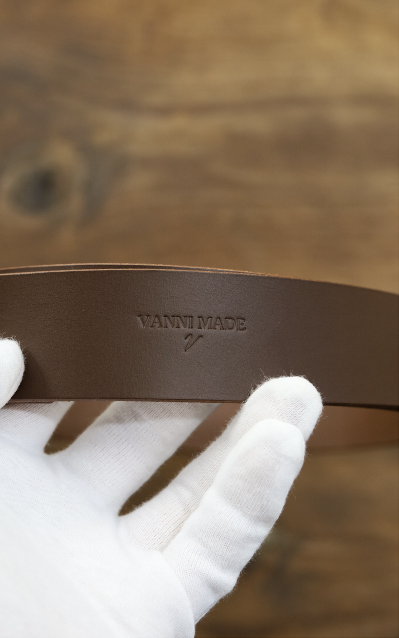 Gentlemen's Belt - Brass