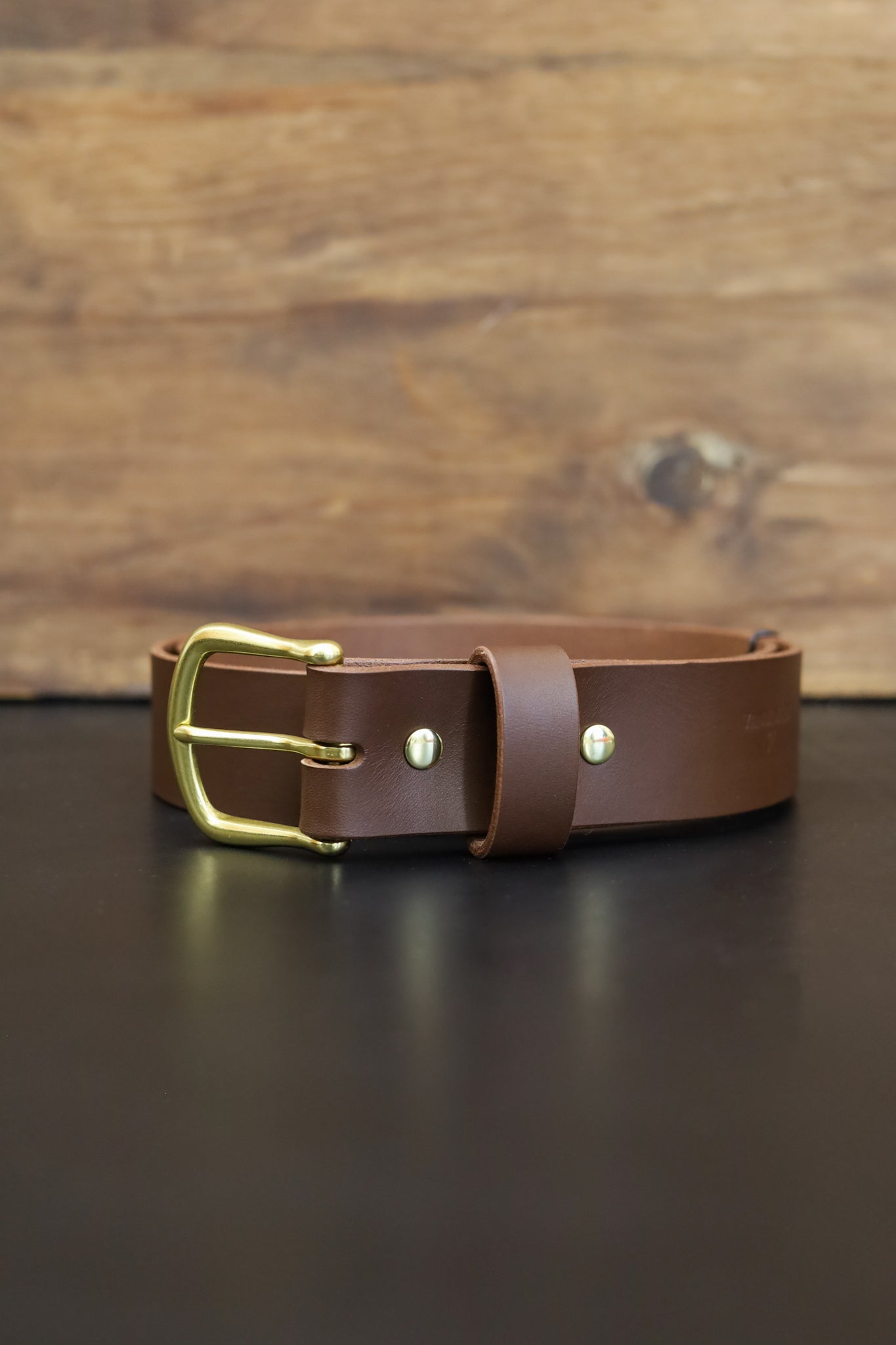 Gentlemen's Belt - Brass