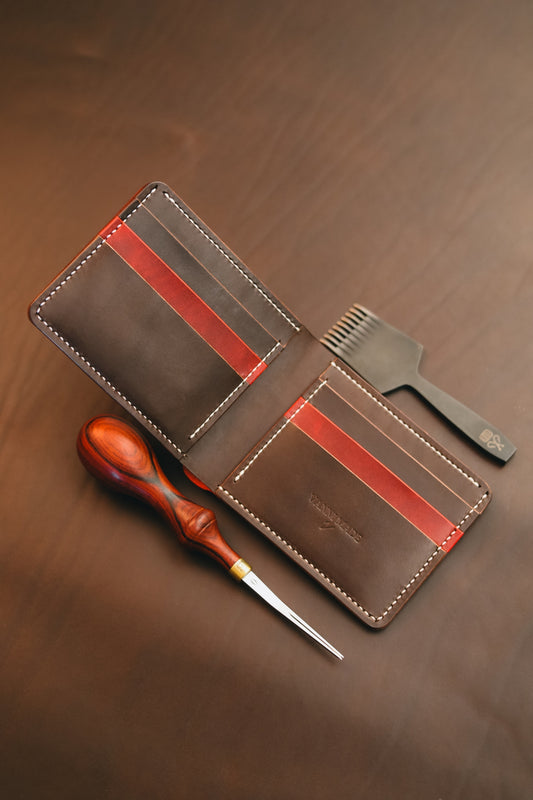 Classic Billfold - Museum Red