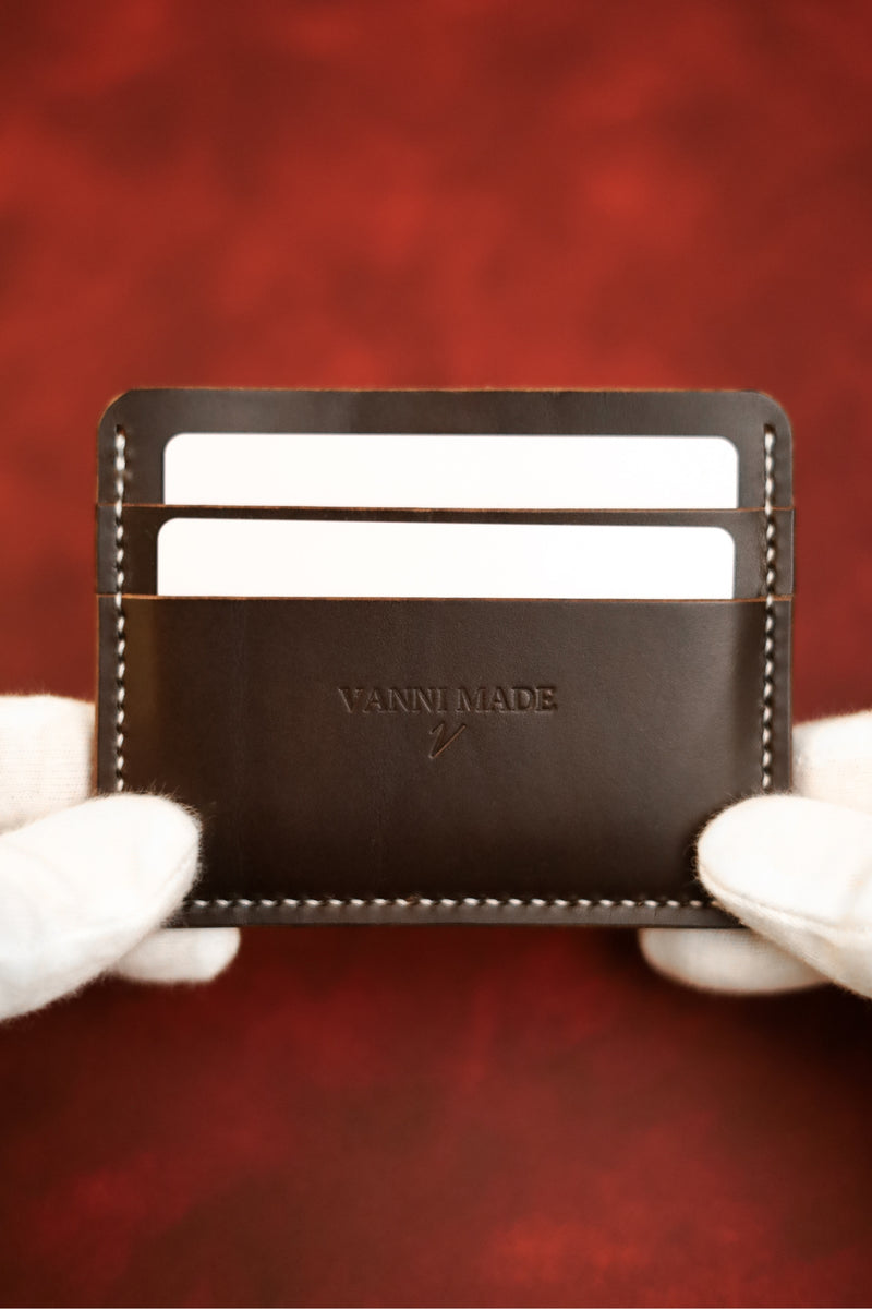 Card Wallet - Deep Brown